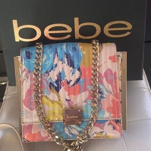 Bebe multicolor women handbag